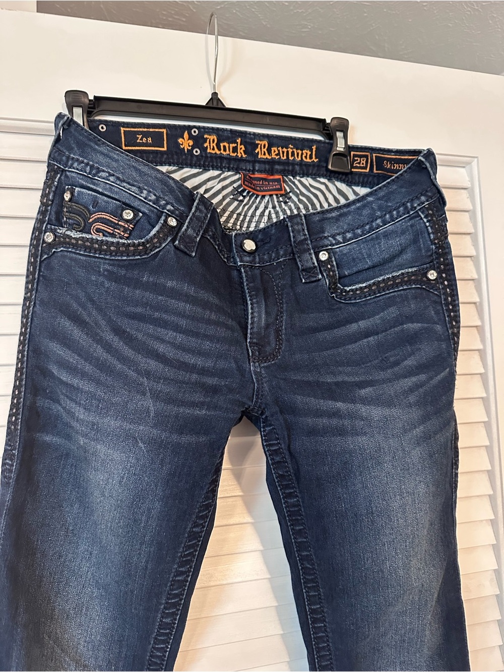 Rock Revival Women’s Dark Indigo Skinny Jeans